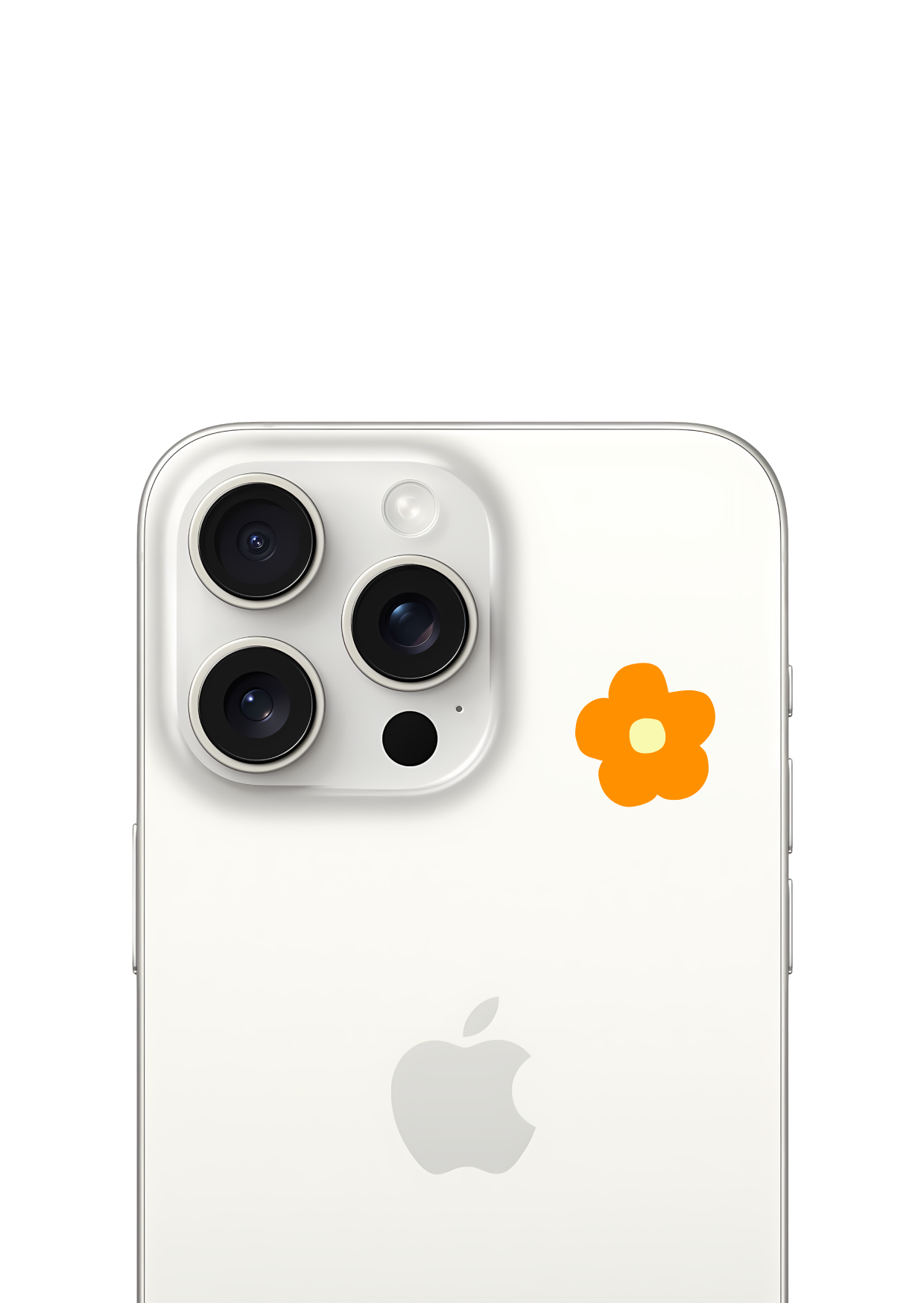 fleur orange